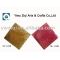 Fine varies colors glitter powder in small bag
