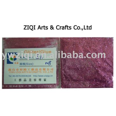 colored glitter powder for Christamas gift decoration