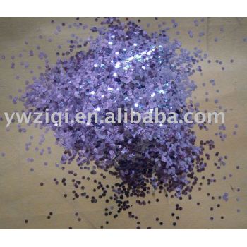 Hexagon glitter powder for holiday gift and decorations