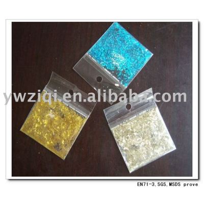 fine square glitter powder for christmas decoration