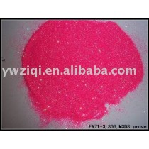 High temperature glitter powder for screen printing