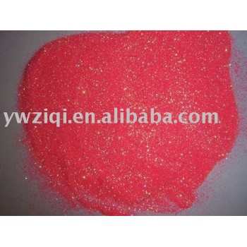 Glitter powder using in decoration materials