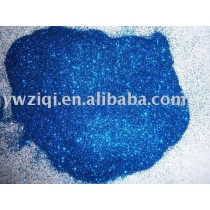 Holographic blue glitter powder for textile factory
