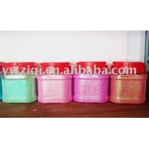 fine rainbow glitter powder for cosmetic