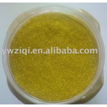 gold color glitter powder for Christmas decoration
