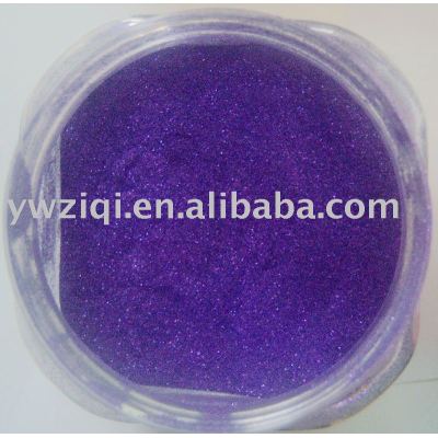 purple color high temperature glitter powder