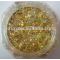 Hologram gold rhombus glitter powder fro crafts decoration