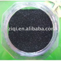 Hexagon black color Glitter powder