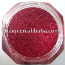 High temperature hexagon red PET glitter powder for printing