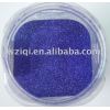 Fine hexagon holographic blue glitter powder