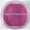 High temperature pink color PETglitter powder