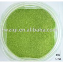 light green glitter powder