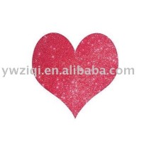 Red color embossing glitter powder using in glitter glue