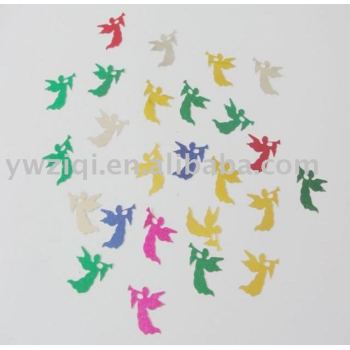 PVC Angel shape party confetti for festival decoration