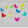 PET material butterfly for wedding decoration paillette