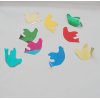 PET bird decoration confetti