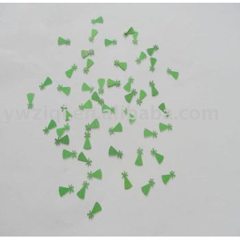 pvc Christmas hat table confetti for Christmas decoration