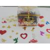 valentine's day party PVC confetti for wedding celebration