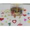 valentine's day party PVC confetti for wedding celebration
