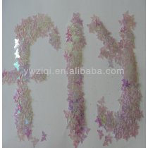 artificial PET butterfly confetti for wedding decoration
