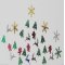 chrismas santa tree party confetti