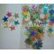 Star table confetti for Christmas decoration
