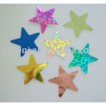 PET star table confetti for Christmas decoration