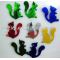 PVC squirrel design confetti on children clothes decoration
