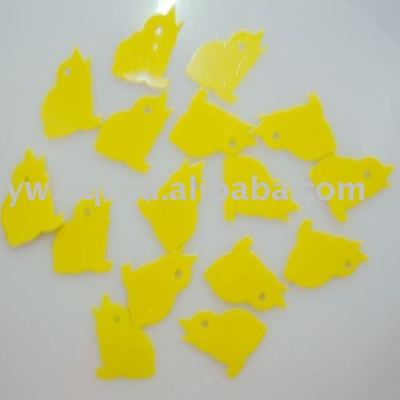 Chicken design table confetti for Easter holiday decoration