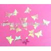 Rainbow color PET Butterfly Shape table confetti for party decoration
