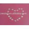 PVC Love Heart Shape table confetti for Valentine's Day