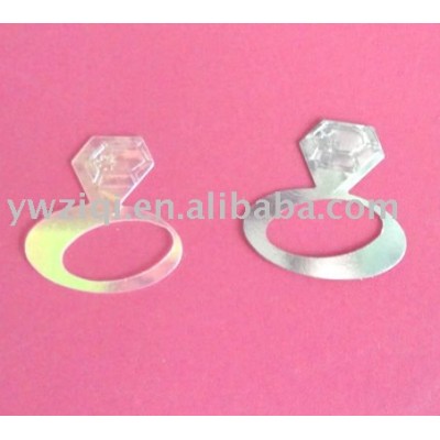 PVC Ring Shape table confetti for Valentine's Day