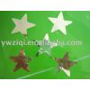 10mm gold color PVC star for wedding table confetti