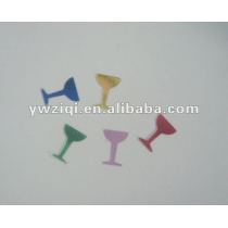 Peace dove shape PVC table confetti for wedding