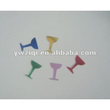 Peace dove shape PVC table confetti for wedding