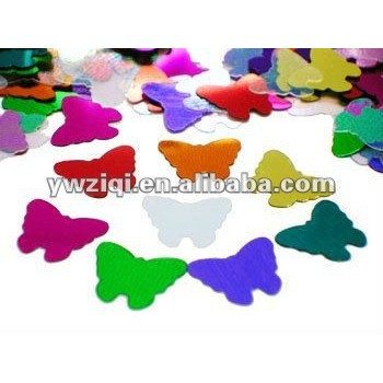 Peace butterfly shape PVC table confetti for wedding