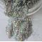 Holographic silver color glitter powder for decoration
