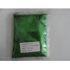 green hexagon polyester glitter powder for decoration