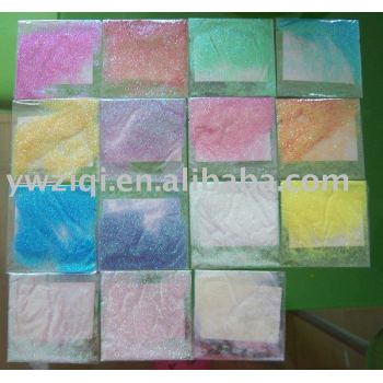 high temperature rainbow color glitter powder for photo albums