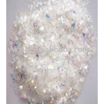 High temperature Rainbow color PET glitter powder for birthday card