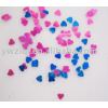Heart table confetti for Christmas decoration