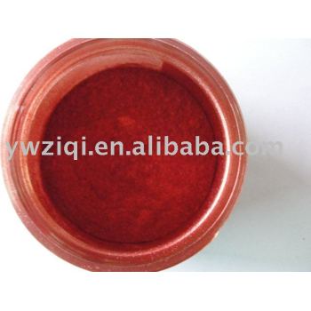Elegant red color mica pearl powder for wall paper