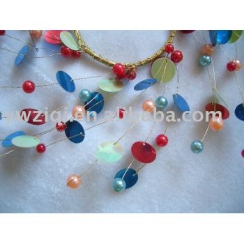 Glitter paillette using in fashion jewelry