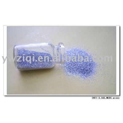 glitter powder in shakers for card print