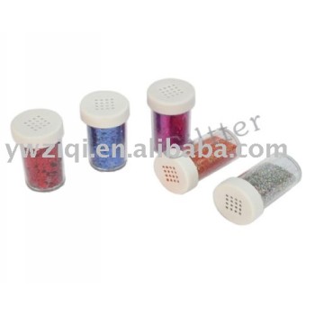 High temperature embossing glitter powder for textile printing