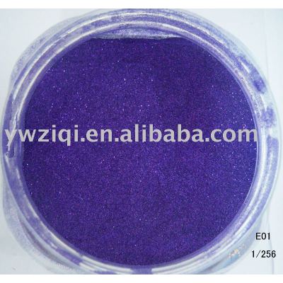 High multi-color embossing glitter powder for shoes