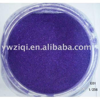 High multi-color embossing glitter powder for shoes