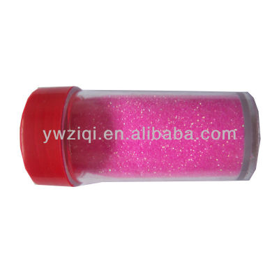 Iridescence purple color glitter powder for artificial flower