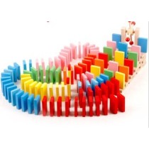 Colorful Wooden Dominoes