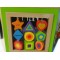 Wooden Hexahedron Multifunctional Beads Toy